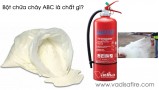 Bột chữa cháy ABC là chất gì? 