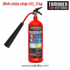 Bình chữa cháy CO2 3kg Tomoken TMK-VJ-CO2/3kg