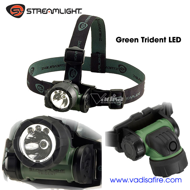 Đèn pin đội đầu Streamlight Green Trident