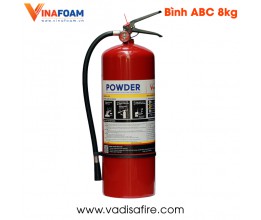 Bình chữa cháy bột ABC 8kg Vinafoam