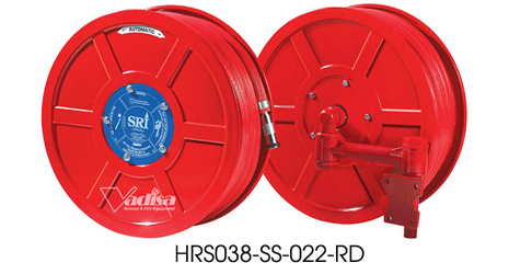 Cuộn vòi chữa cháy rulo SRI HRS038-SS-022-RD