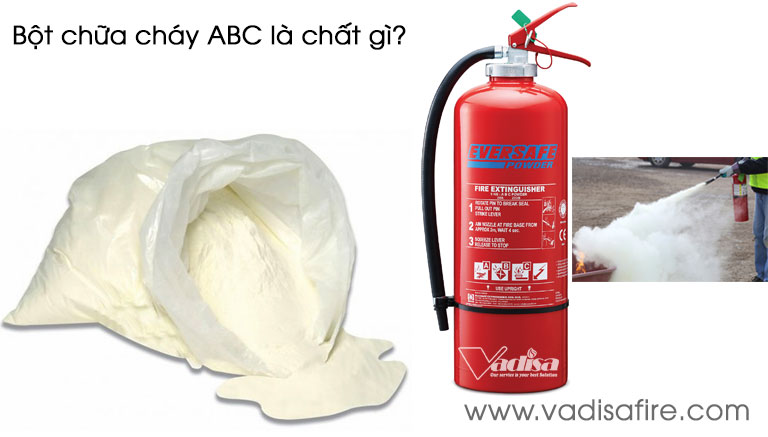 Bột chữa cháy ABC, Bình bột chữa cháy ABC